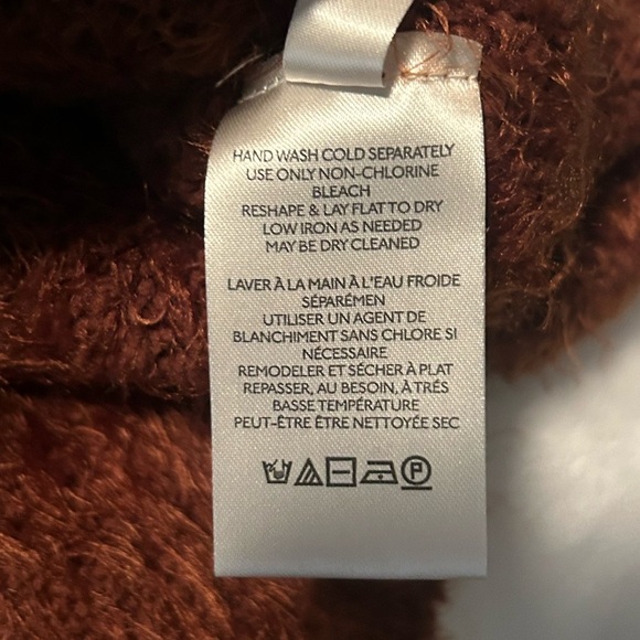 Free People Icing V Sweater in Mocha size XS - Picture 6 of 10